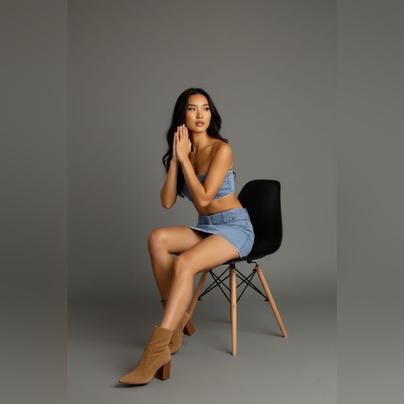 Denim Seduction Set – Belted Babe Edition - Picture 4 of 7